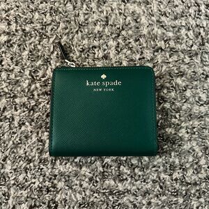 Kate Spade Emerald Green Compact Wallet